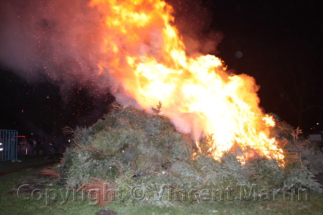 Kerstboomverbranding